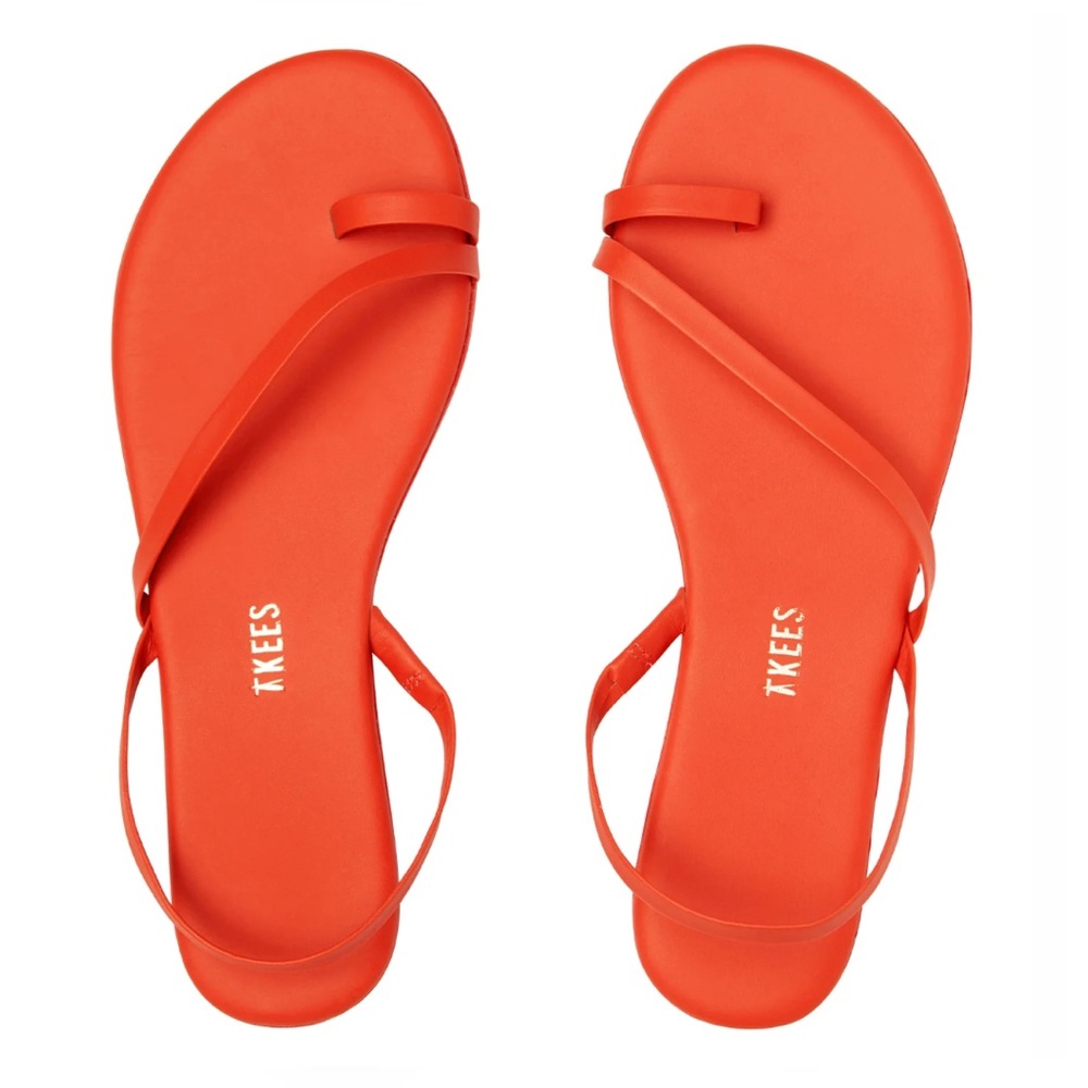 TKEES Orange Sandals